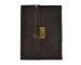 Handmade Genuine Vintage  Leather Journal New Clasp Brass Lock Journal Diary